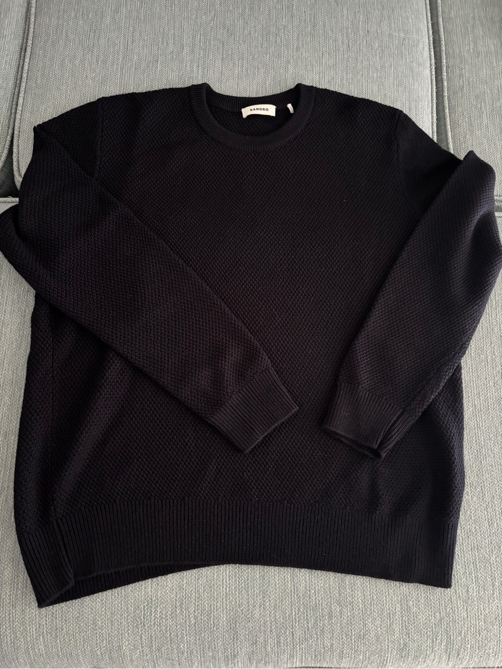 Sandro sweater never worn - size XL but fits like M/L to me